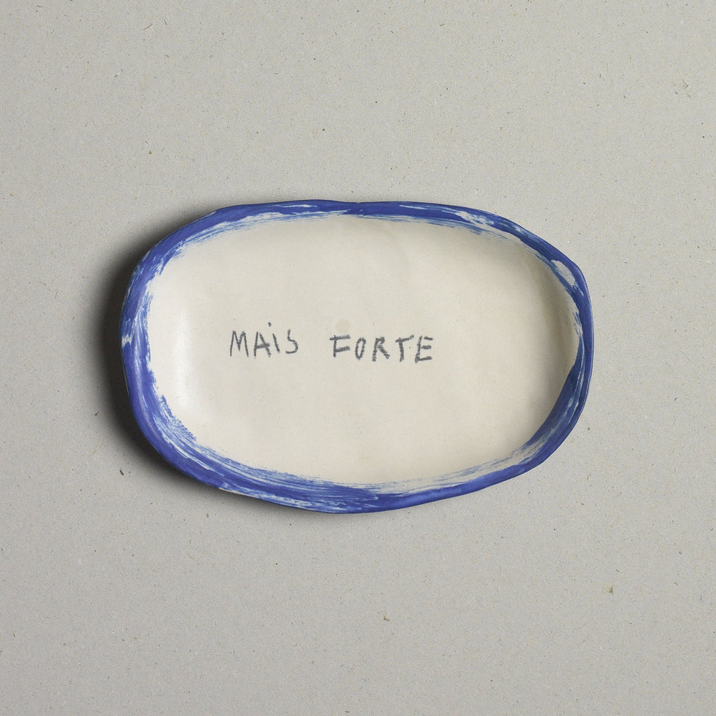 MAIS FORTE Safata ovalada petita