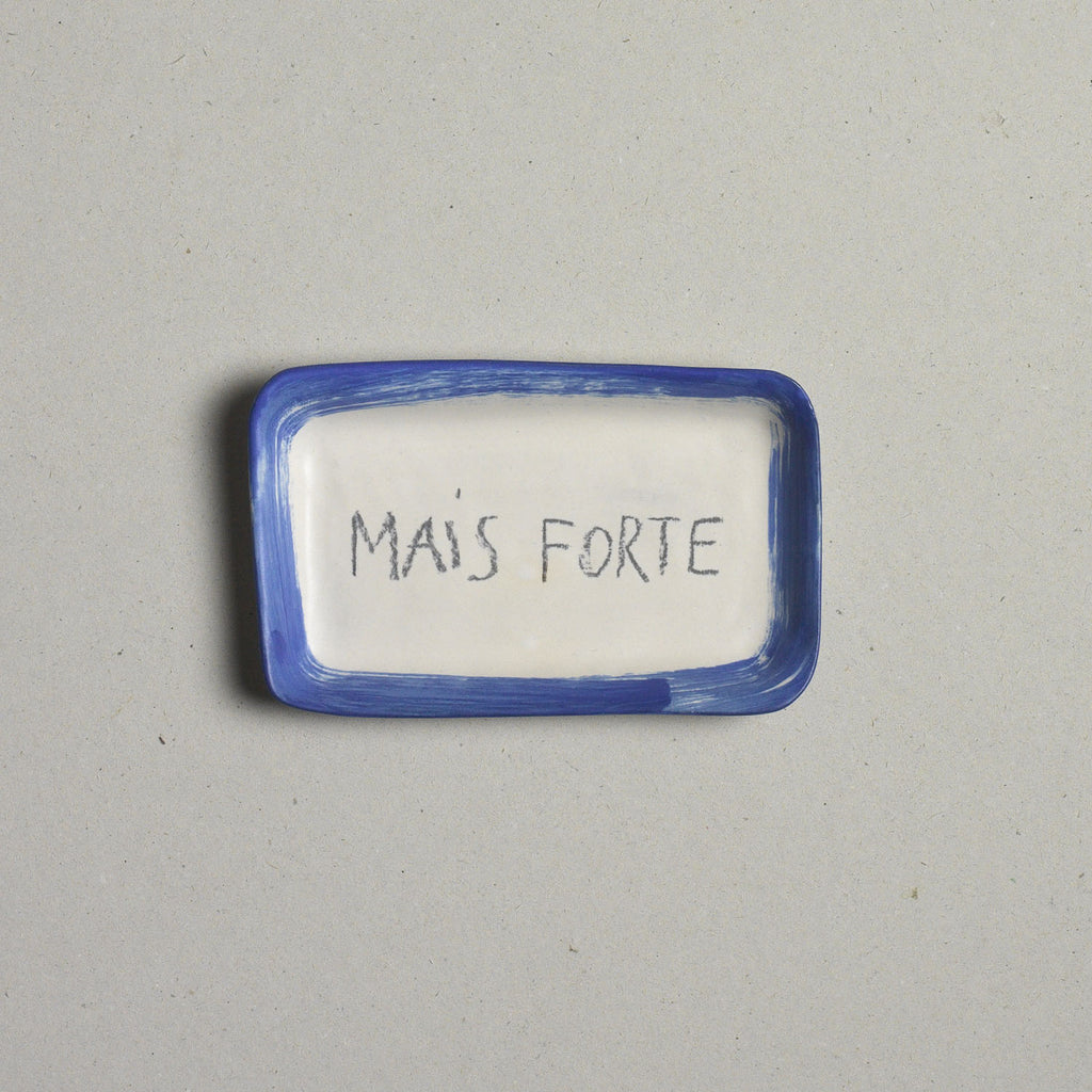 MAIS FORTE Safata rectangular gran