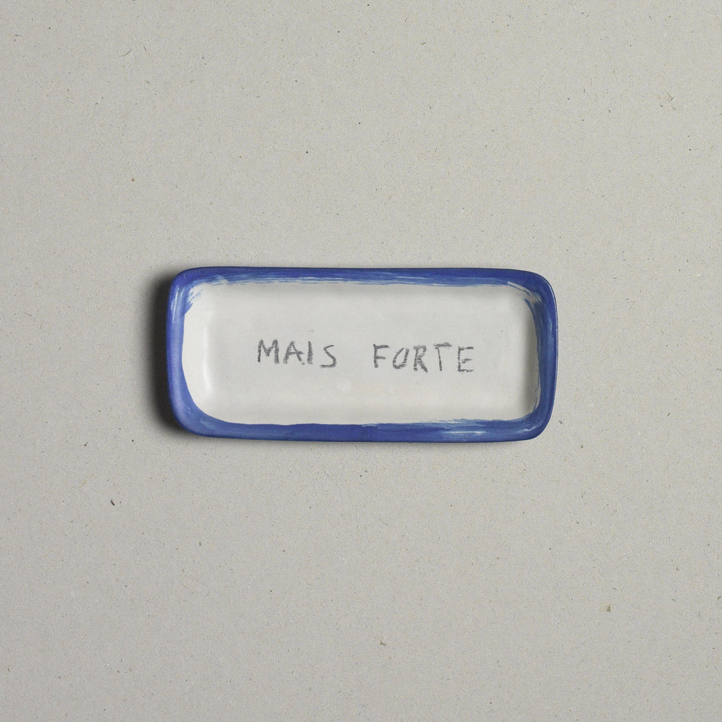 MAIS FORTE Safata rectangular petita
